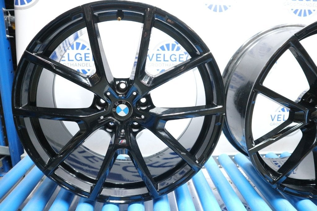 BMW 3 serie G20 G21 G28 20 inch velgen zwart 728M, Auto-onderdelen, Banden en Velgen, Ophalen, Gebruikt, 255 mm, Velg(en)