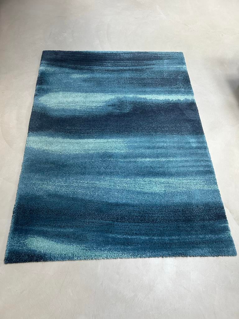 IKEA SÖNDERÖD Vloerkleed - Blauw, 170x240 cm, Ophalen, Blauw, 150 tot 200 cm, 200 cm of meer