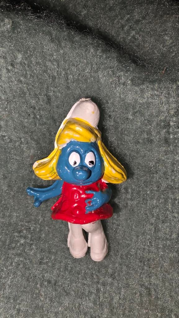 Smurfin figuur - Vintage W. Germany PEYO, Verzamelen, Smurfen, Ophalen of Verzenden, Zo goed als nieuw, Poppetje, Figuurtje of Knuffel