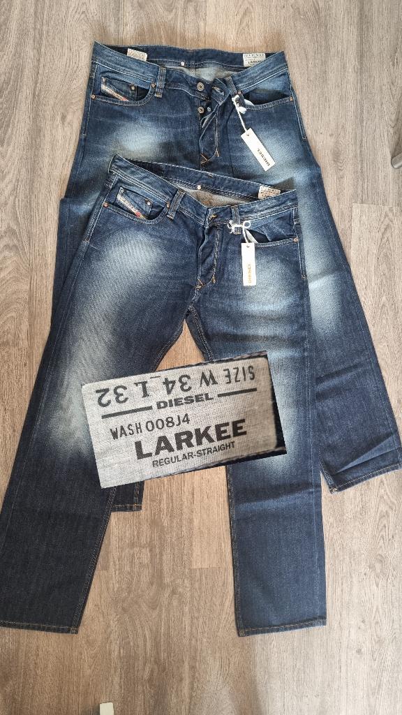 - NIEUWE - Diesel LARKEE W34 L32 * 34x32 - straight #D2891, Kleding | Heren, Spijkerbroeken en Jeans, DIESEL, Diesel, Blauw, Nieuw