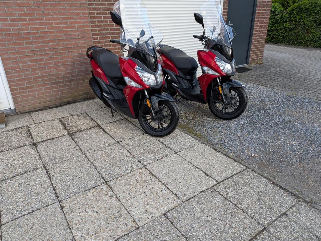 Te koop aangeboden twee sym jet 14 bromscooters uit 2019, Ophalen, Overige modellen, Maximaal 45 km/u, 49 cc
