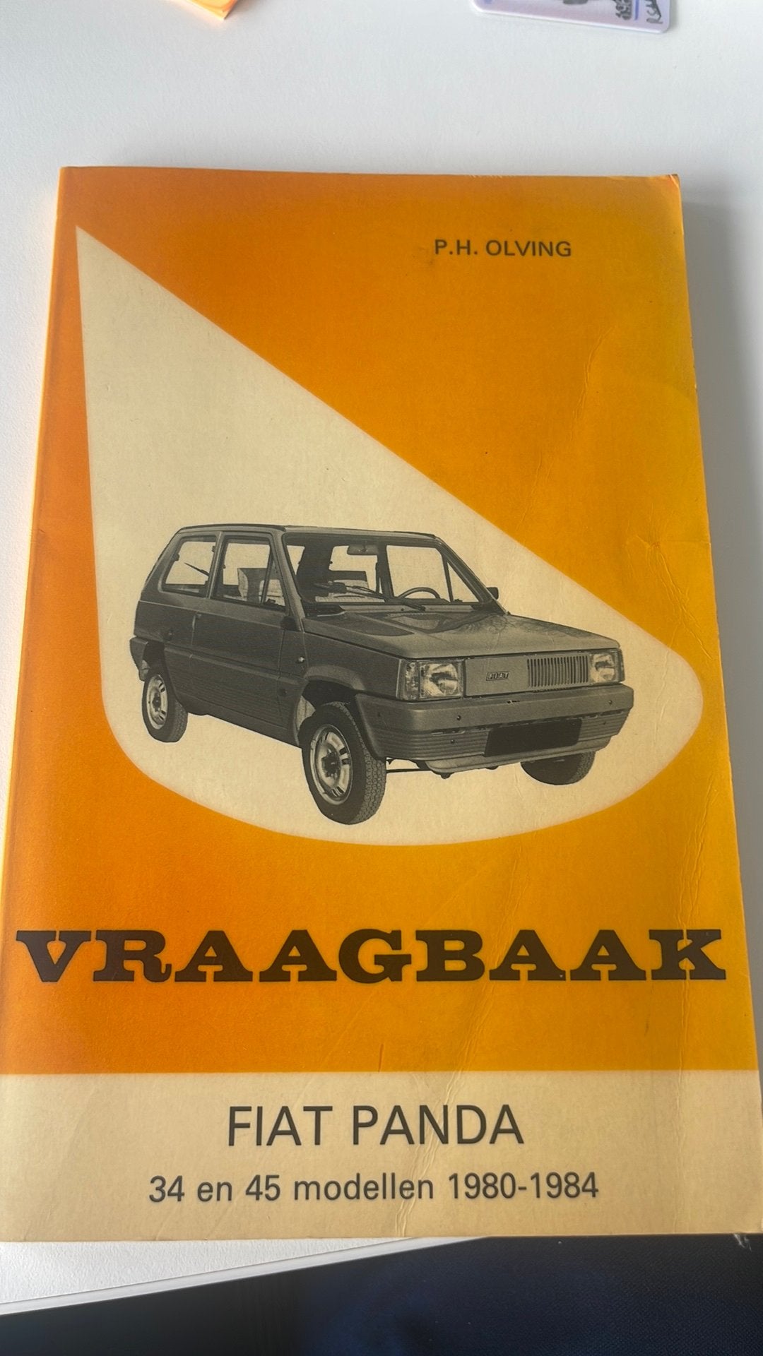 Fiat panda vraagbaak 1980-1984, Ophalen of Verzenden