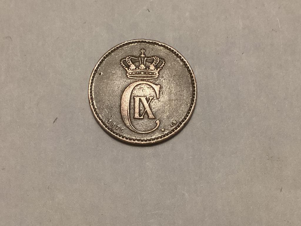 Denemarken 5 öre 1875, Ophalen of Verzenden, Overige landen