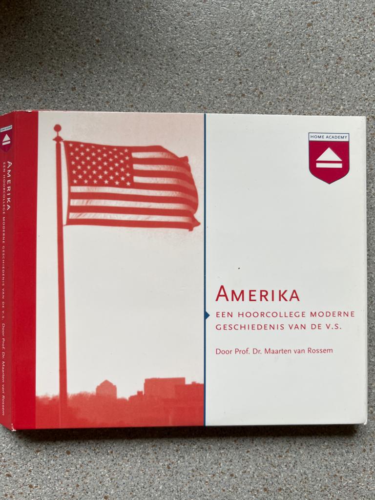 Amerika: Een Hoorcollege Moderne Geschiedenis van de V.S., Ophalen of Verzenden, Zo goed als nieuw
