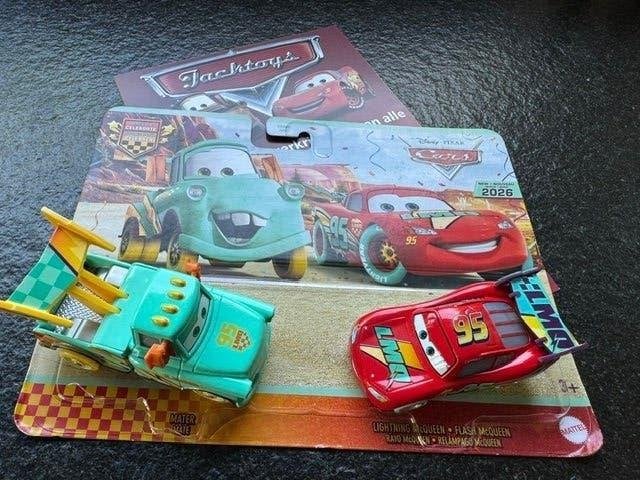 Cars Pixar Disney Mater & Lightning McQueen 2026, Kinderen en Baby's, Speelgoed | Speelgoedvoertuigen, Ophalen of Verzenden, Nieuw