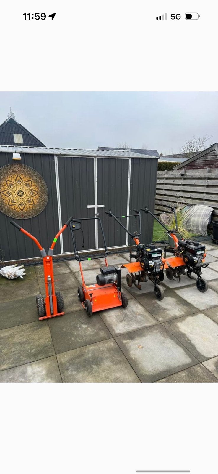 Tuinmachines te huur –, Ophalen of Verzenden, Nieuw