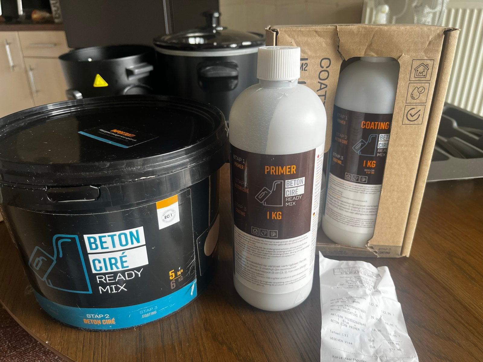 Beton Cire Urban van Hornbach - Primer en Coating, Ophalen, Grijs, Minder dan 5 liter, Verf