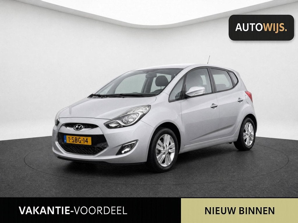 Hyundai Ix20 1.4 CRDi i-Vision|Trekhaak|Clima|Xenon|Cruise, Auto's, Hyundai, Voorwielaandrijving, Euro 5, Stof, Gebruikt