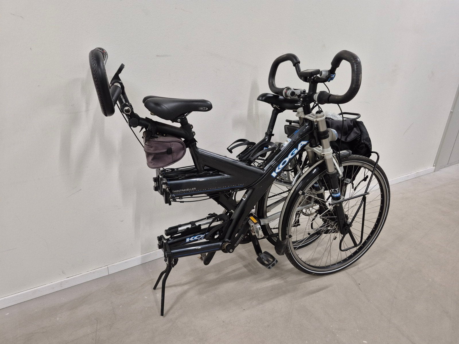 Koga Myata Twintraveller elektrische ondersteund, Opvouwbaar, Velgrem, 51 tot 55 cm, Koga Miyata
