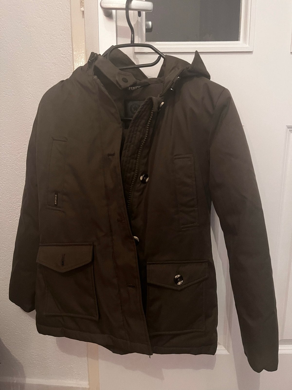 Airforce winterjas meisjes, Ophalen, Zo goed als nieuw, Groen