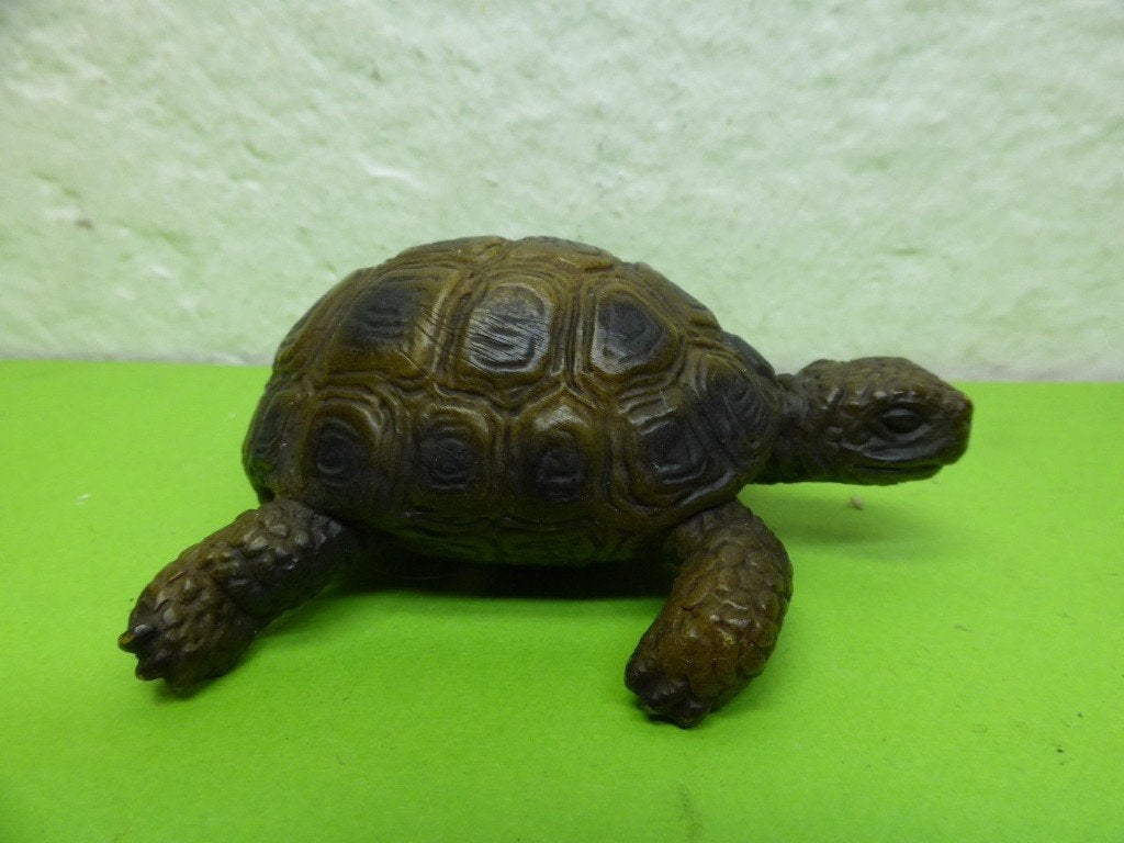 Schleich 14404 schildpad jong, dierfiguur, Ophalen of Verzenden, Zo goed als nieuw, Reptiel of Amfibie, Beeldje of Figuurtje