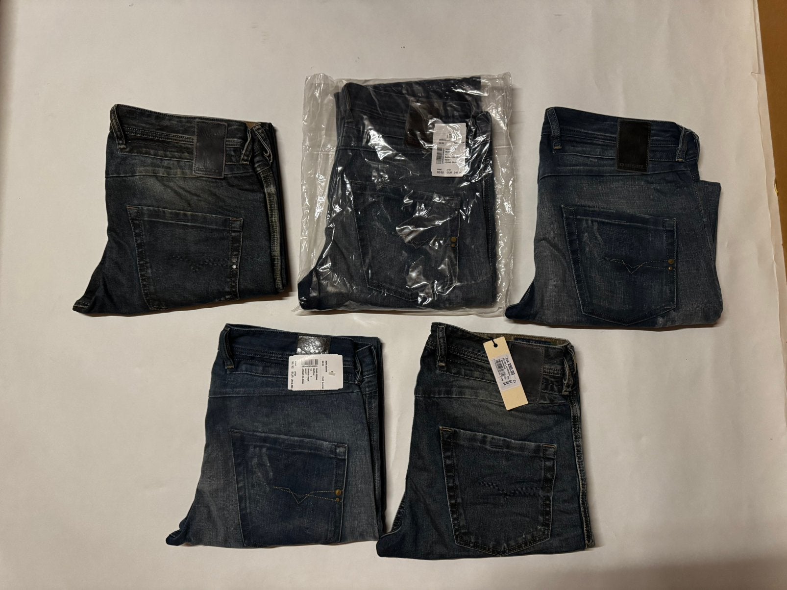 Nog 4x Diesel Belther jeans, nieuw met labels., Ophalen of Verzenden, Nieuw, Blauw, W32 (confectie 46) of kleiner