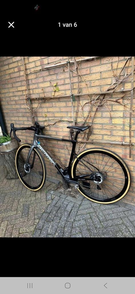 Berria volledig carbon racefiets - Maat M (50-53), Fietsen en Brommers, Fietsen | Racefietsen, Gebruikt, Carbon, 49 tot 53 cm