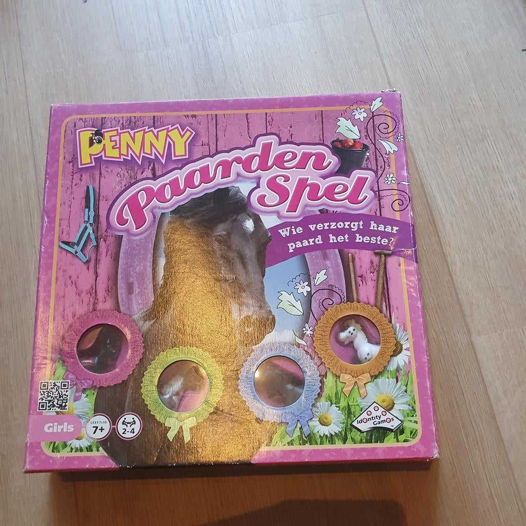 Penny Paarden Spel - Wie verzorgt haar paard het beste?, Hobby en Vrije tijd, Gezelschapsspellen | Bordspellen, Drie of vier spelers
