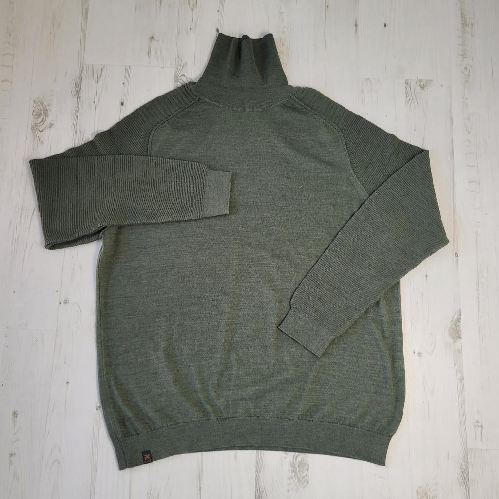 Vanguard heren coltrui XXL 50% wol groen, Overige maten, Ophalen of Verzenden, Zo goed als nieuw, Vanguard