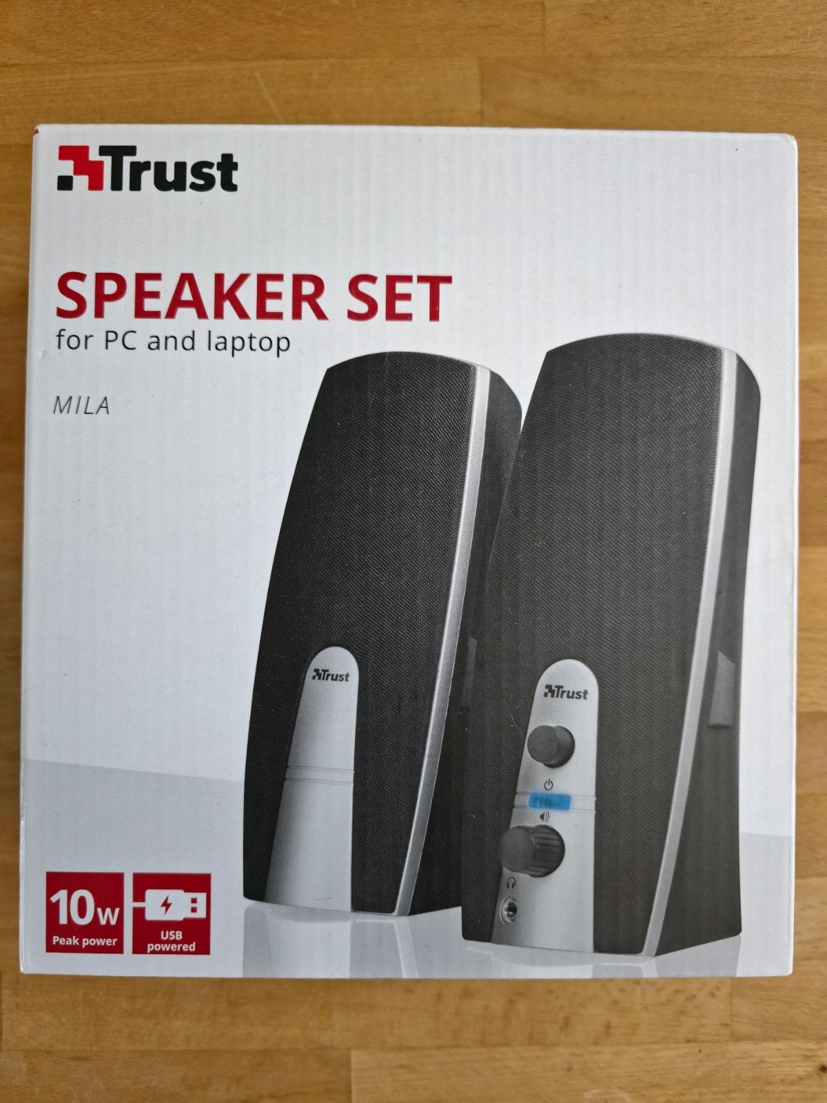 Trust Mila 2.0 USB Speaker Set voor PC en laptop - Nieuw, Ophalen of Verzenden, Nieuw, Audiokanaal 2, Trust