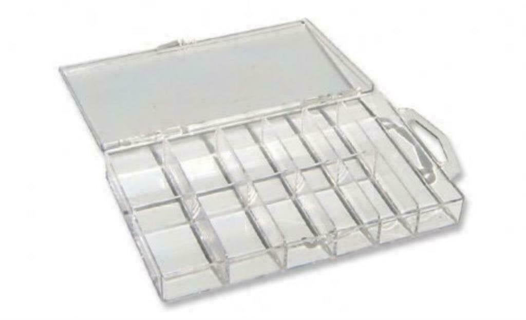 Acryl nagel tips box / nail-art box. M, Overige kleuren, Nieuw, Ophalen of Verzenden, Handen en Nagels