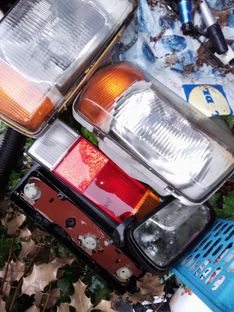 Oldtimer koplamp Opel Ascona etc ,samen25€, Auto-onderdelen, Ophalen of Verzenden, Opel