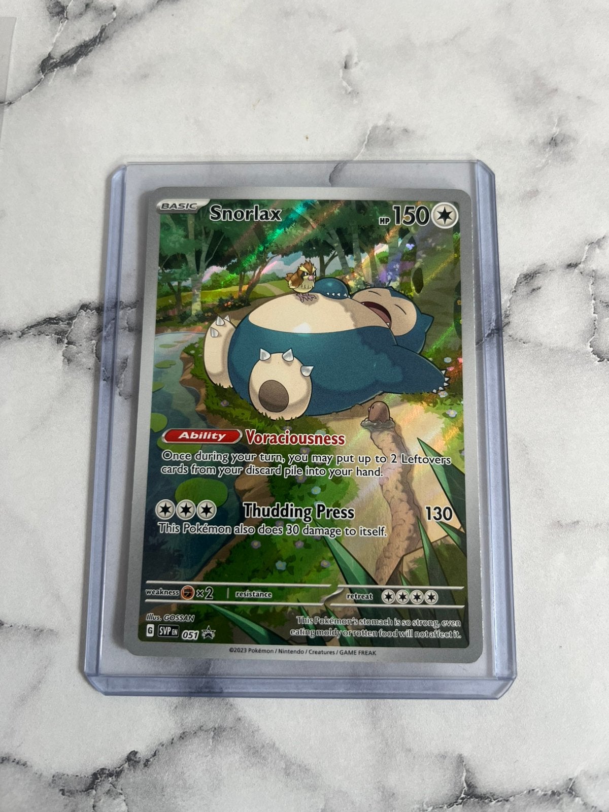 Snorlax #51 Promo, Ophalen, Zo goed als nieuw