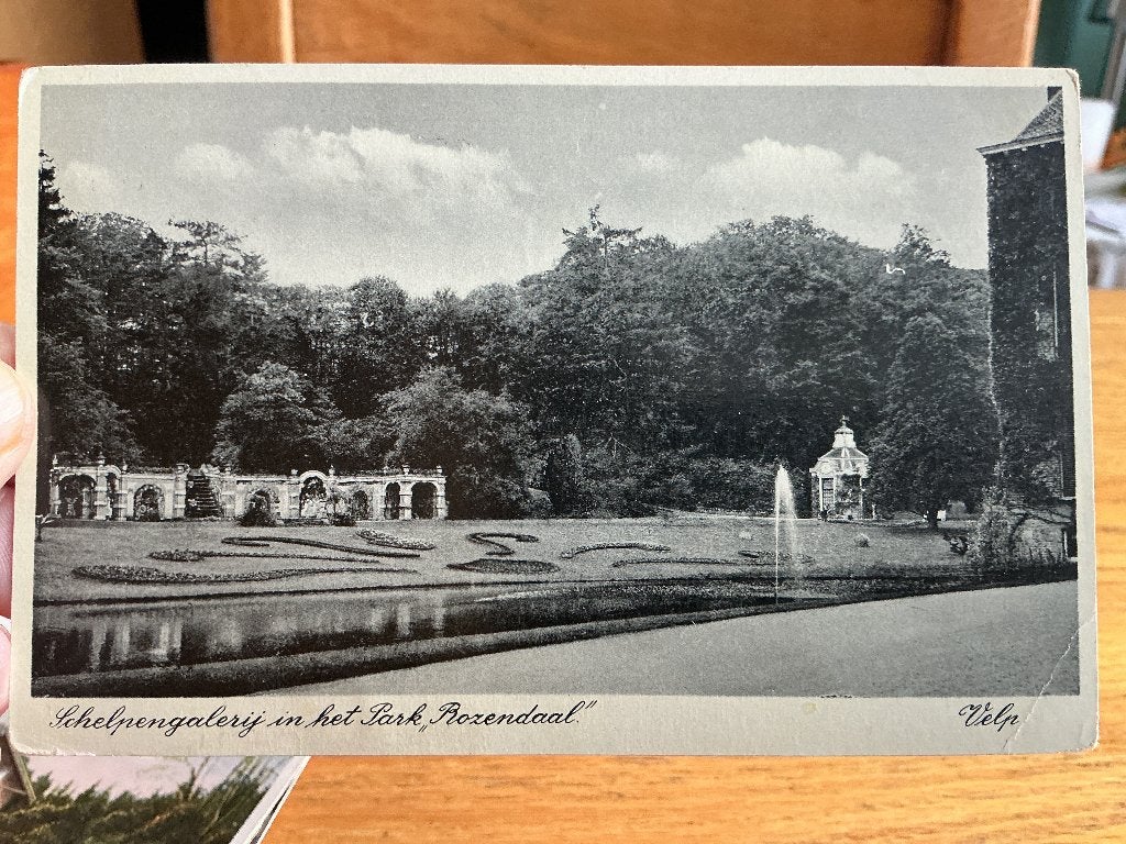 Velp park Rozendaal 1921, Verzenden, 1920 tot 1940, Gelopen, Gelderland