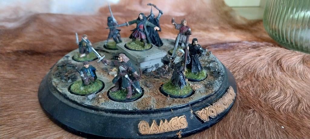 Games Workshop Lord of the Rings Figuren Diorama, Ophalen of Verzenden, Gebruikt, Beeldje of Buste