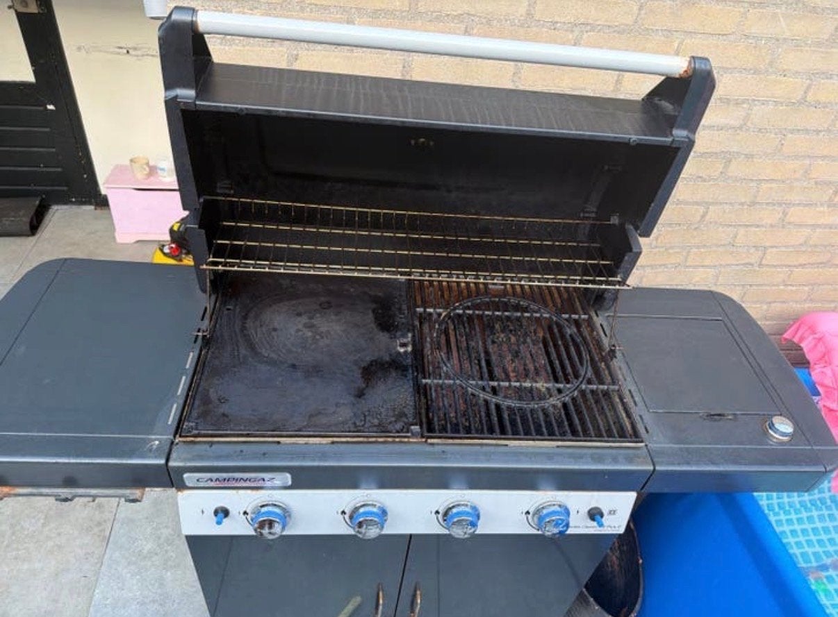 Campingaz gasbarbecue met 4 branders, Ophalen, Gebruikt