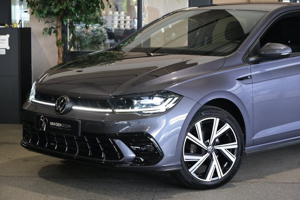 Volkswagen Polo 1.0 TSI R-Line DSG Led Apple Camera Cruise, 95 pk, Alcantara, Origineel Nederlands, Bedrijf