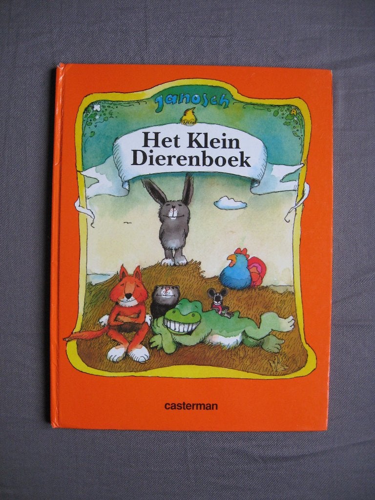 Janosch - Het Klein Dierenboek (1991; hardcover) zeldzaam !!, Gelezen, 5 of 6 jaar, Jongen of Meisje, Ophalen of Verzenden