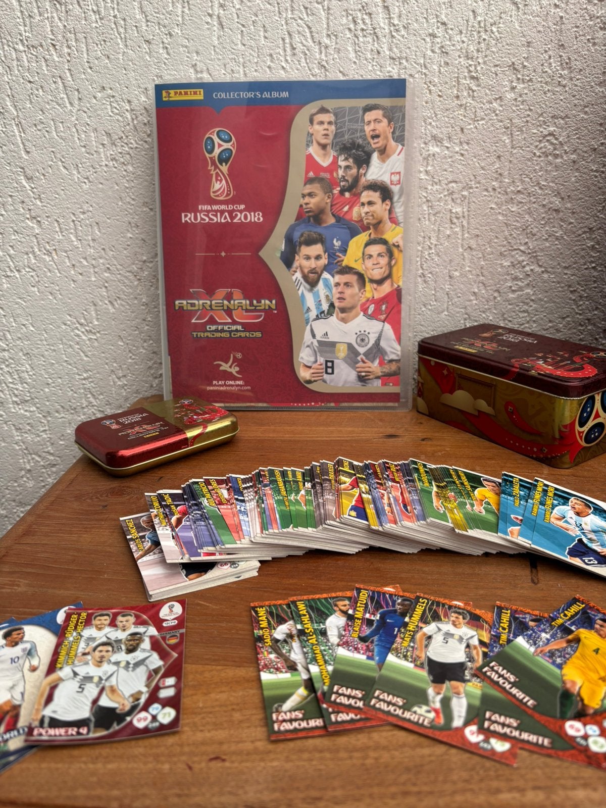 Panini Adrenalyn XL WK 2018 (voetbalplaatjes World Cup), Hobby en Vrije tijd, Stickers en Plaatjes, Ophalen of Verzenden, Zo goed als nieuw