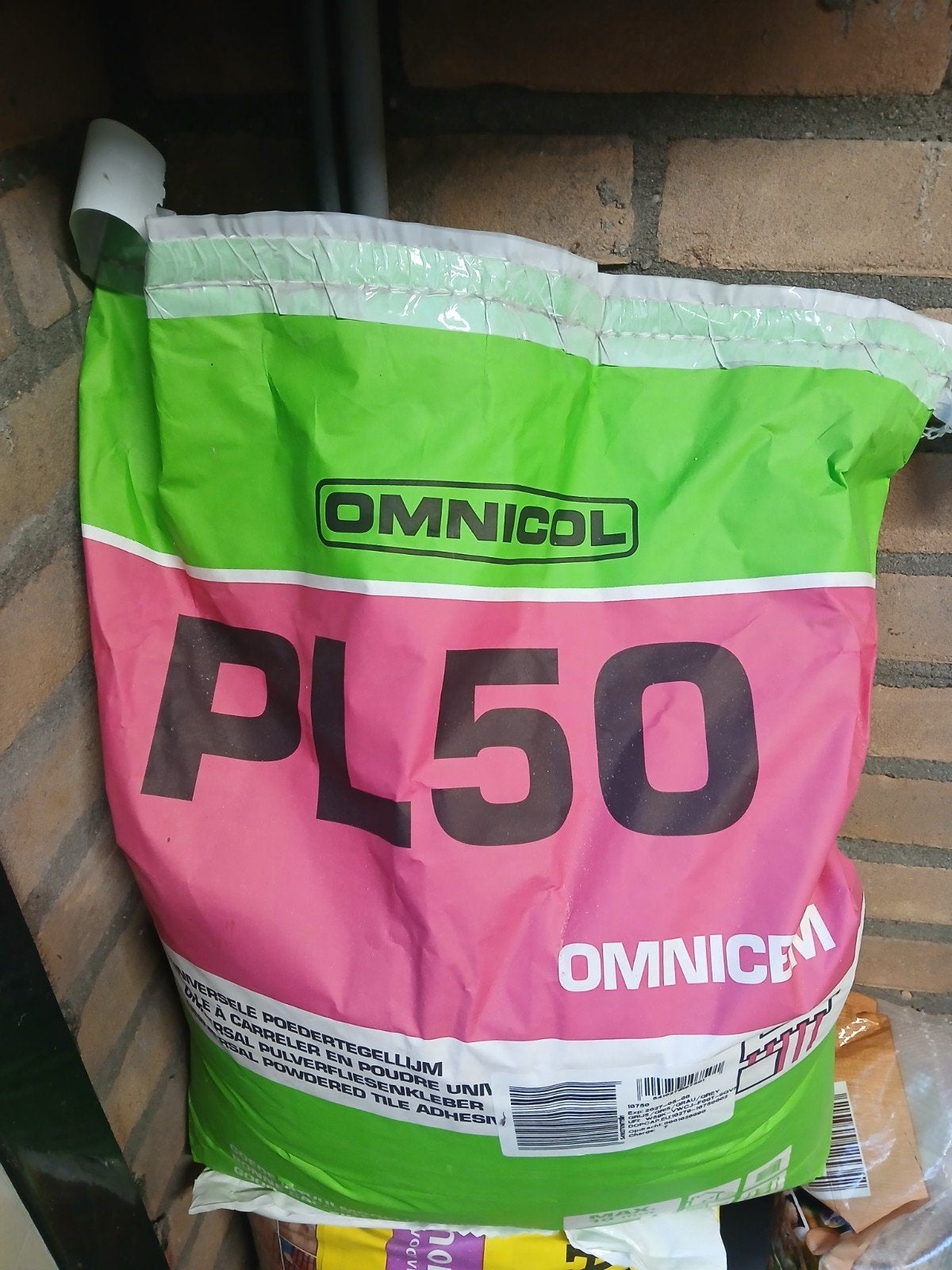 Omnicol PL50 Flexibele Tegellijm - Nieuw en Ongeopend, Ophalen of Verzenden
