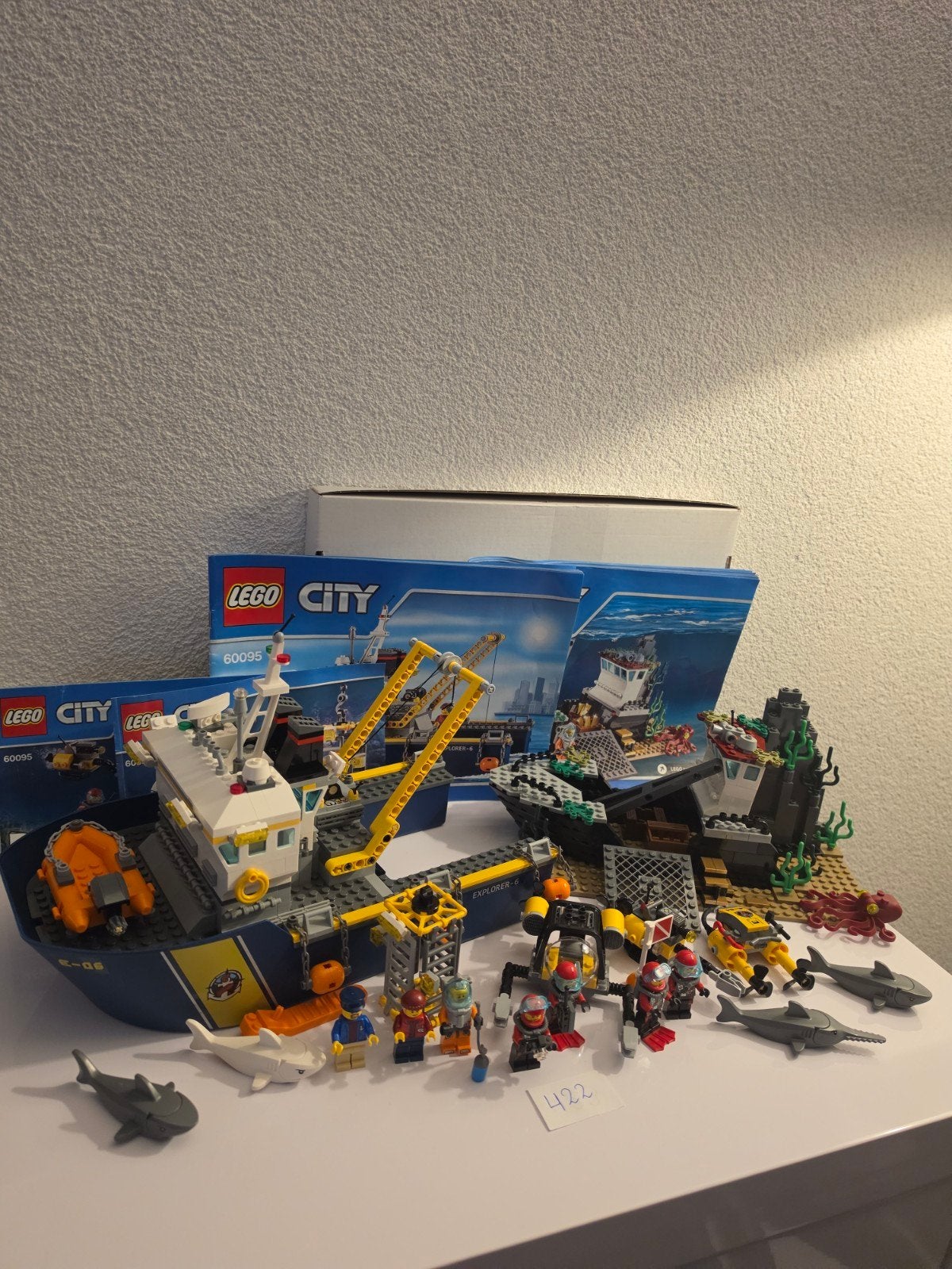 Lego City 60095, Kinderen en Baby's, Lego, Ophalen of Verzenden, Zo goed als nieuw, Compleet