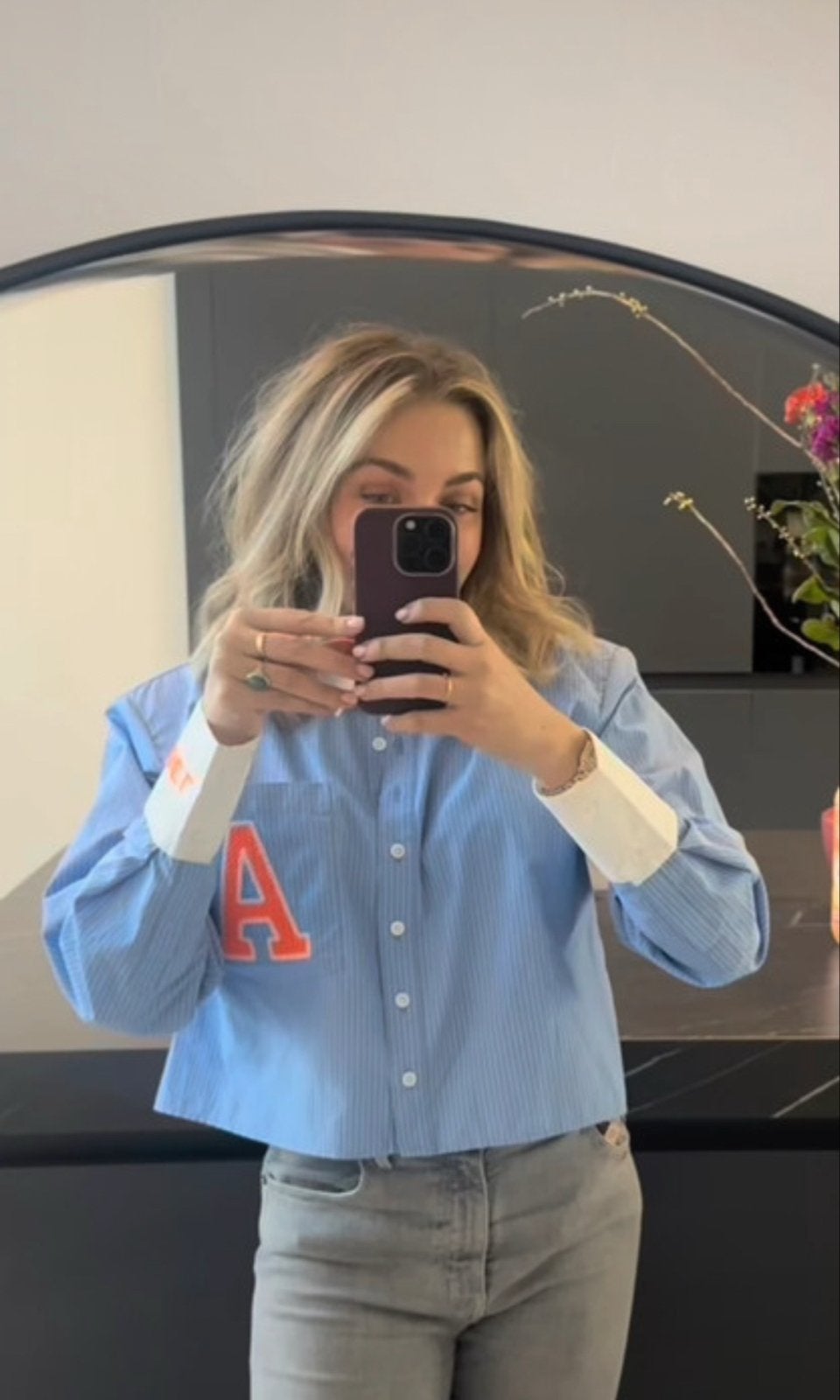 Alix the Label Blouse - Maat L (valt als M) - Nieuw, Ophalen of Verzenden, Nieuw, Maat 38/40 (M), Blauw