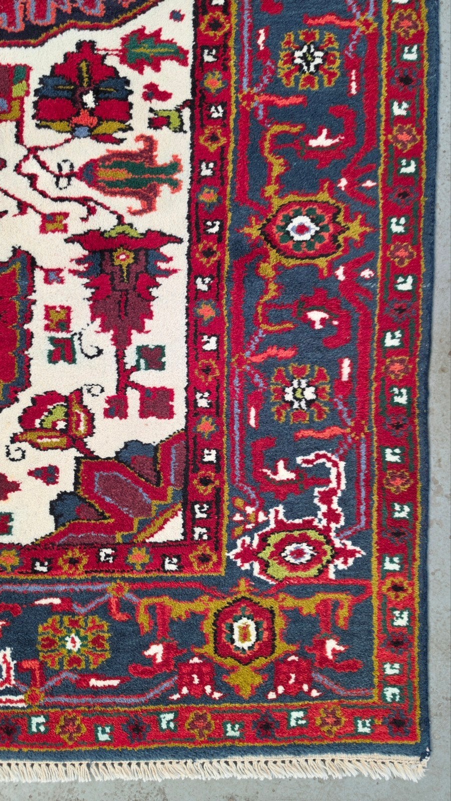 Handgeknoopt oosters wol Jodpur tapijt bright 199x295cm, 150 tot 200 cm, 200 cm of meer, Ophalen of Verzenden, Www.hypepopup.nl