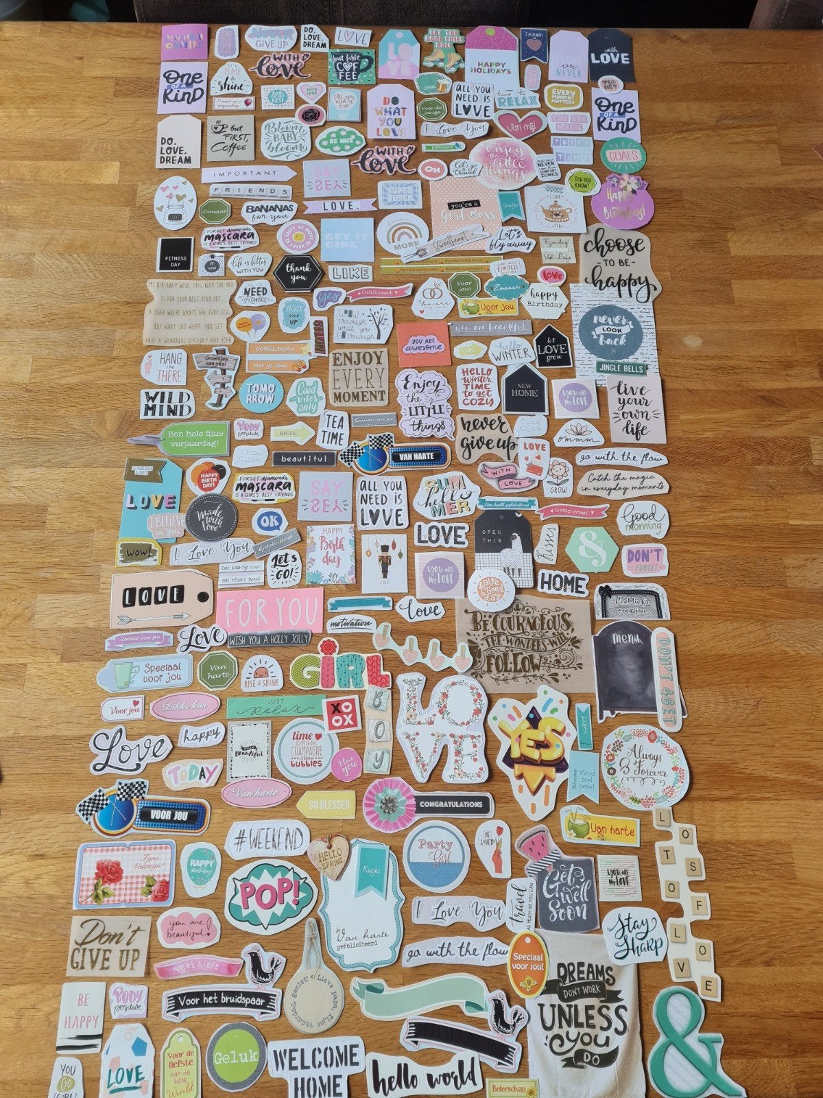 tekstjes, Knutselen, kaarten, Bulletjournal, journal T03, Ophalen, Zo goed als nieuw, Overige thema's