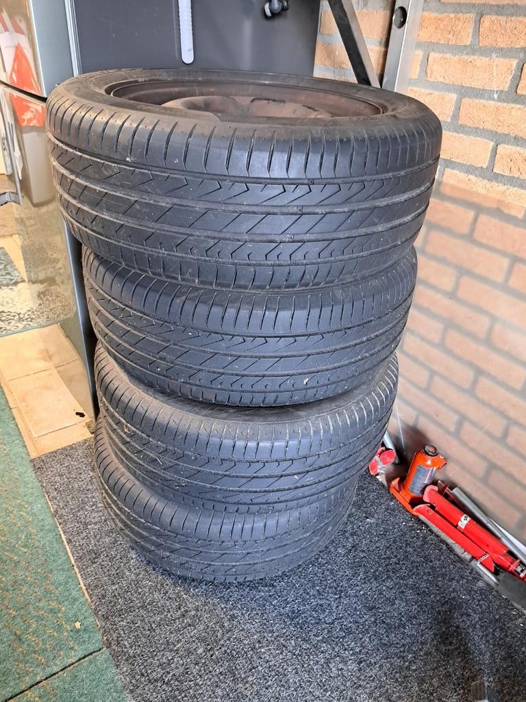 Velgen met zomerbanden citroen  c4 picasso, Ophalen, Zo goed als nieuw