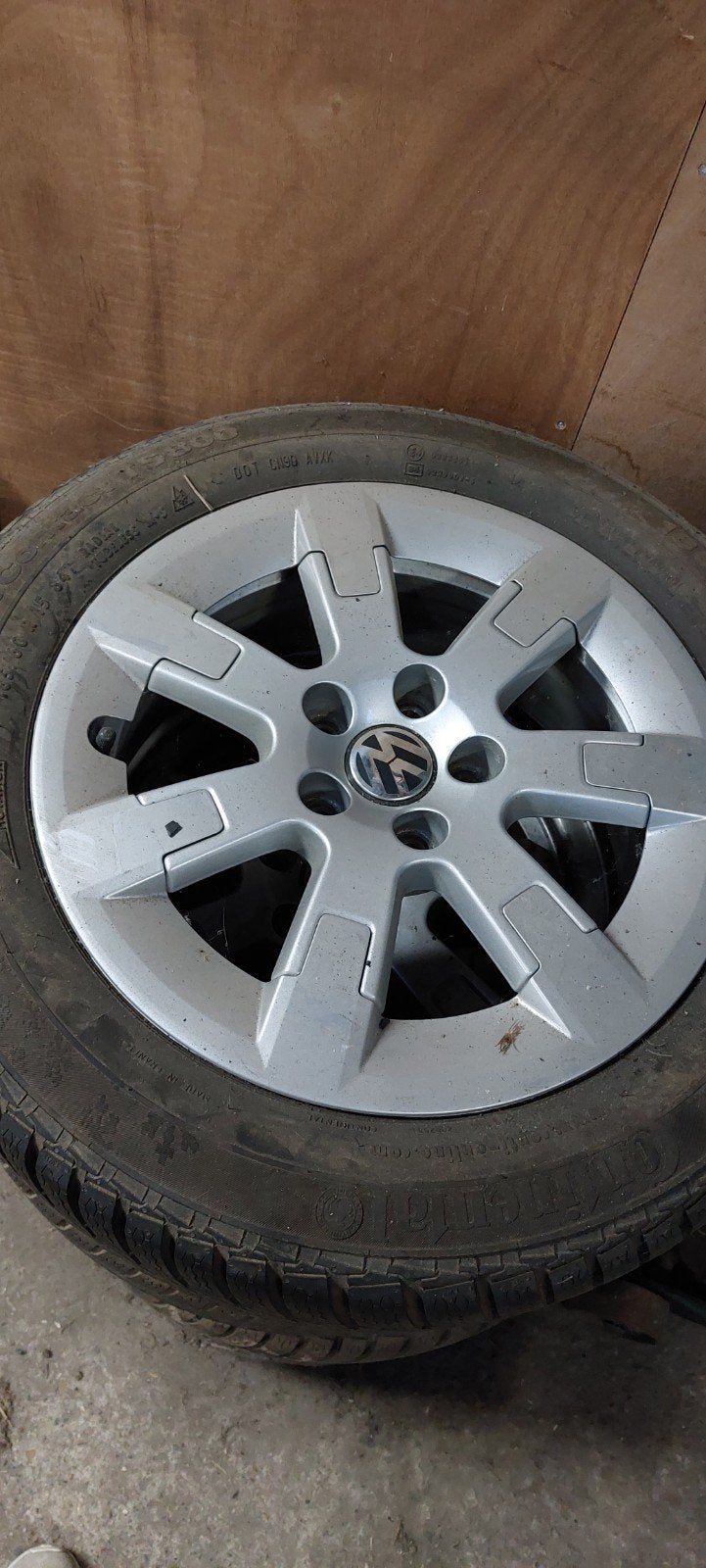 Volkswagen Polo 6r 15" velgen - profiel versleten, Ophalen, Gebruikt