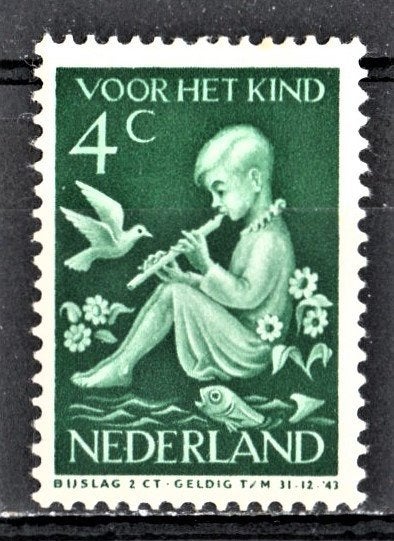 nvph 315  Kinderzegel 1938, Ophalen of Verzenden, T/m 1940, Gestempeld