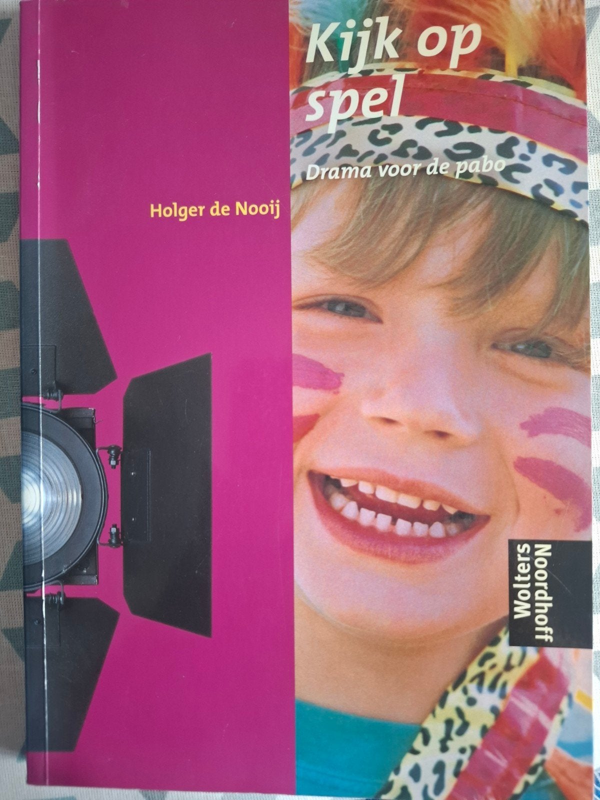 Kijk op spel: Drama voor de pabo - Holger de Nooij, Ophalen of Verzenden, Zo goed als nieuw, HBO, Holger de Nooij