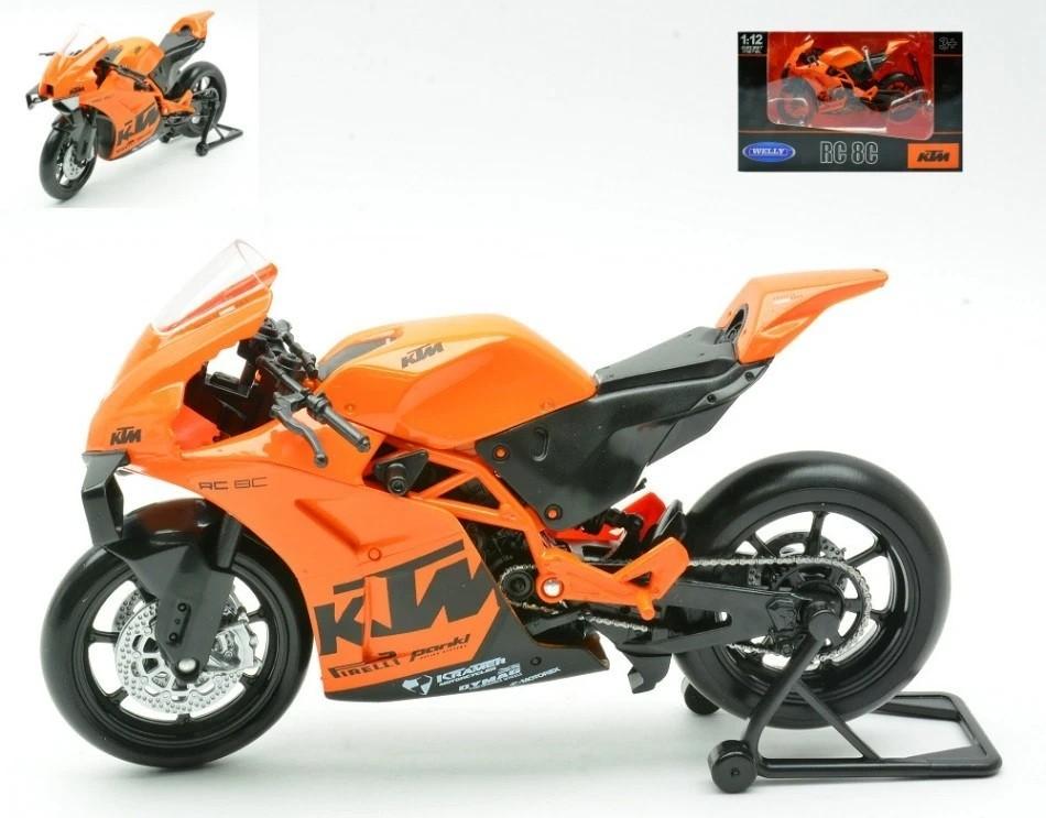 KTM RC 8C Welly 1:12, Christian@diecastcompany.nl, Diecast Company, Nieuw, Ophalen of Verzenden
