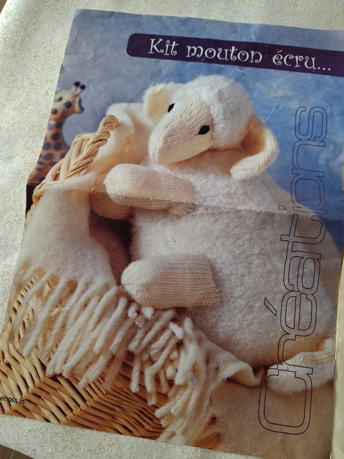 Breipatroon Schaap, Ophalen of Verzenden, Gebruikt, Breien, Patroon of Boek