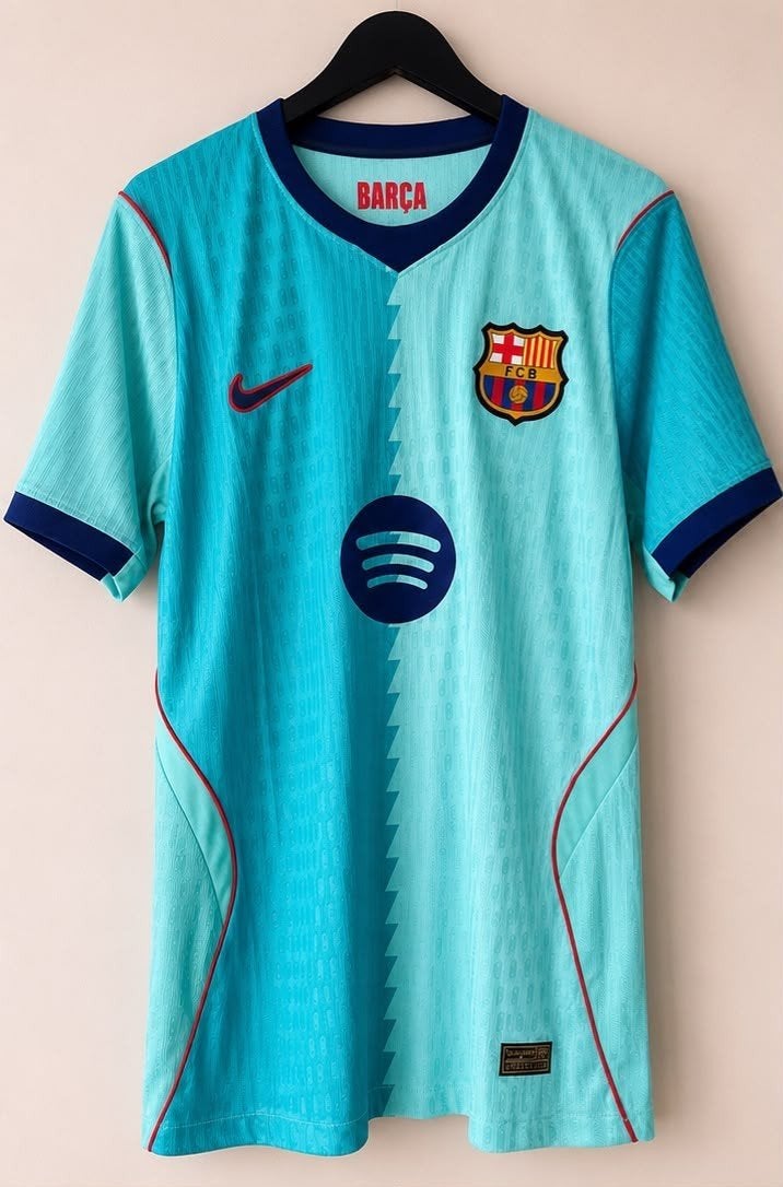 FC Barcelona uitshirt 2026/2027 - Maat L, Blauw, Nike, Maat 56/58 (XL), Ophalen of Verzenden