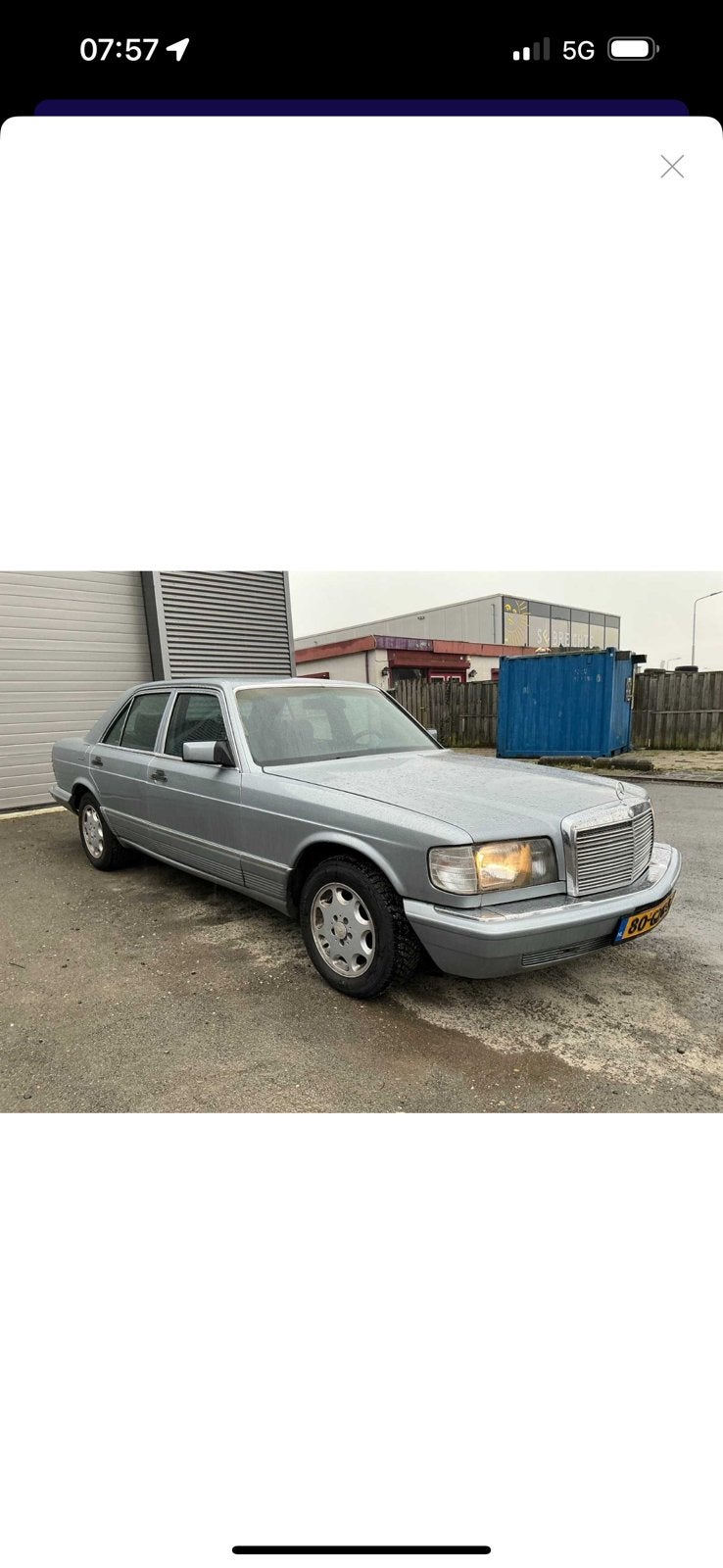 Mercedes w126 300 sd, Auto's, Mercedes-Benz, Automaat, Achterwielaandrijving, Overige carrosserieën, 4520 cc