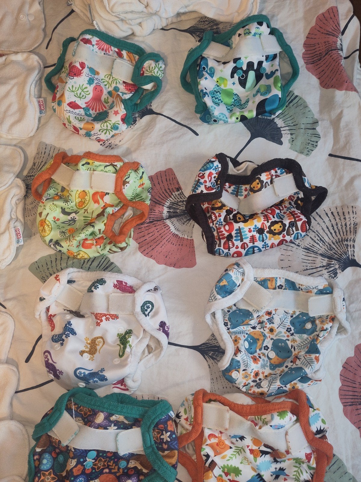 Complete set wasbare luiers, in goede staat, Ophalen of Verzenden, Gebruikt