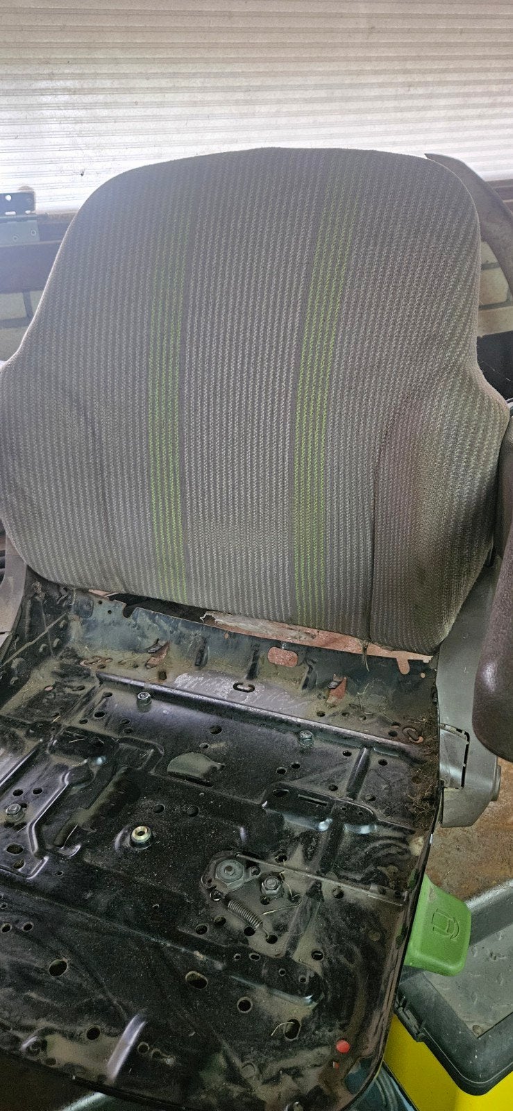 grammer John Deere MSG 85/721 Rugkussen met Schroeven, Ophalen