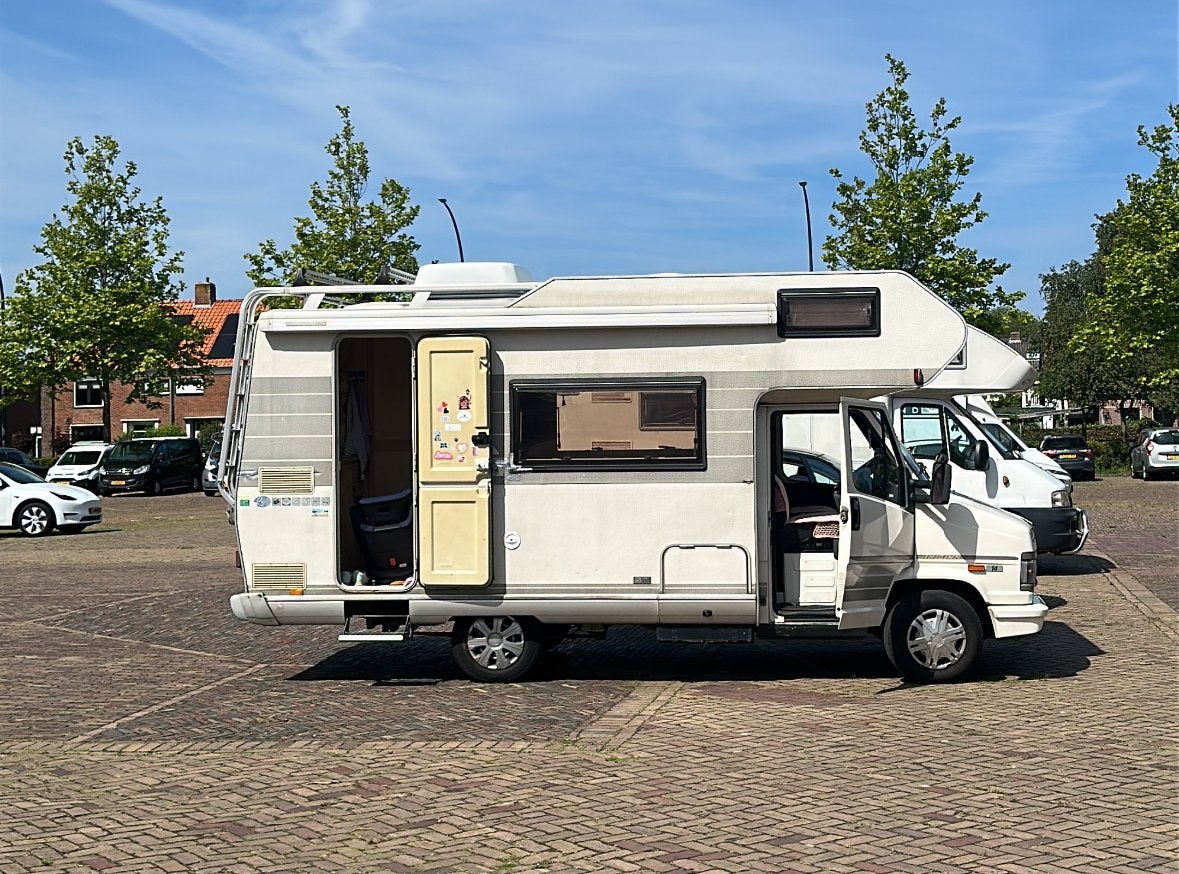 Fiat ducato hymer camper, Overige merken, Chemisch toilet, Standaard zit, Alkoof