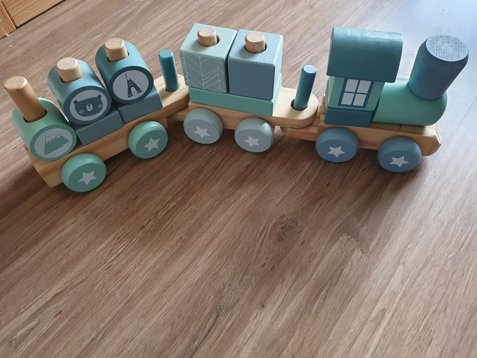 little dutch trein, Ophalen of Verzenden, Gebruikt, Rij- of Hobbelspeelgoed