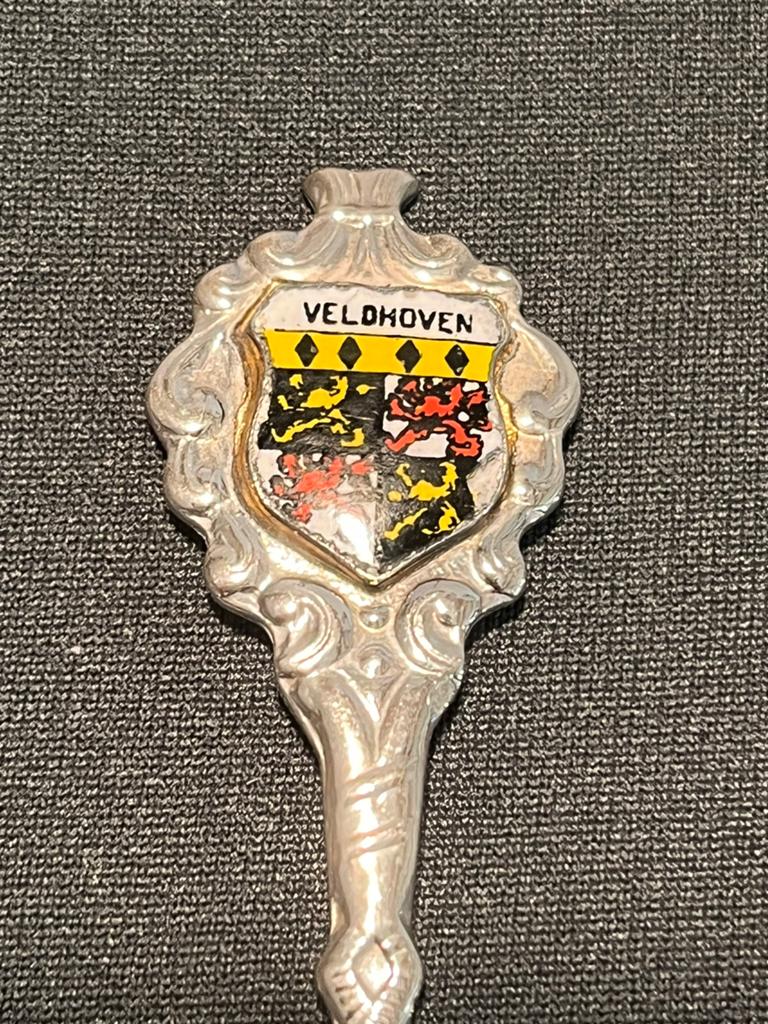 Vintage lepeltje Veldhoven., Ophalen of Verzenden