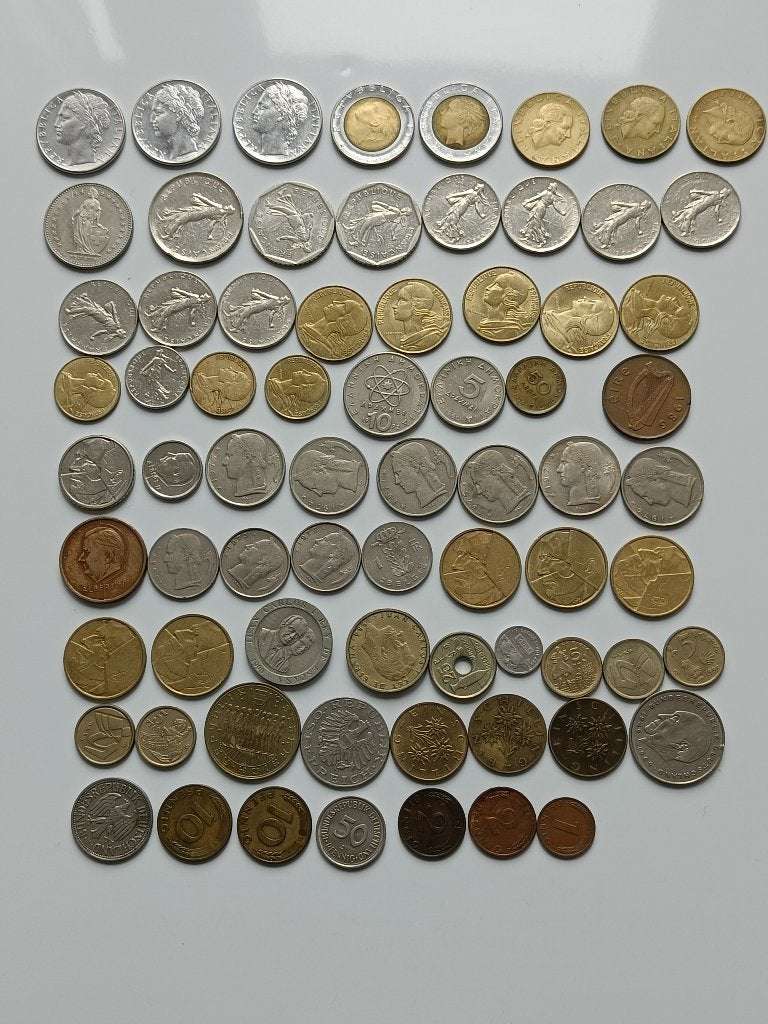 Diverse munten Europa, Ophalen of Verzenden, Overige landen, Losse munt
