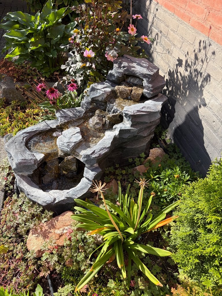 Waterornament, Tuin en Terras, Ophalen, Gebruikt, Kunststof, Waterornament
