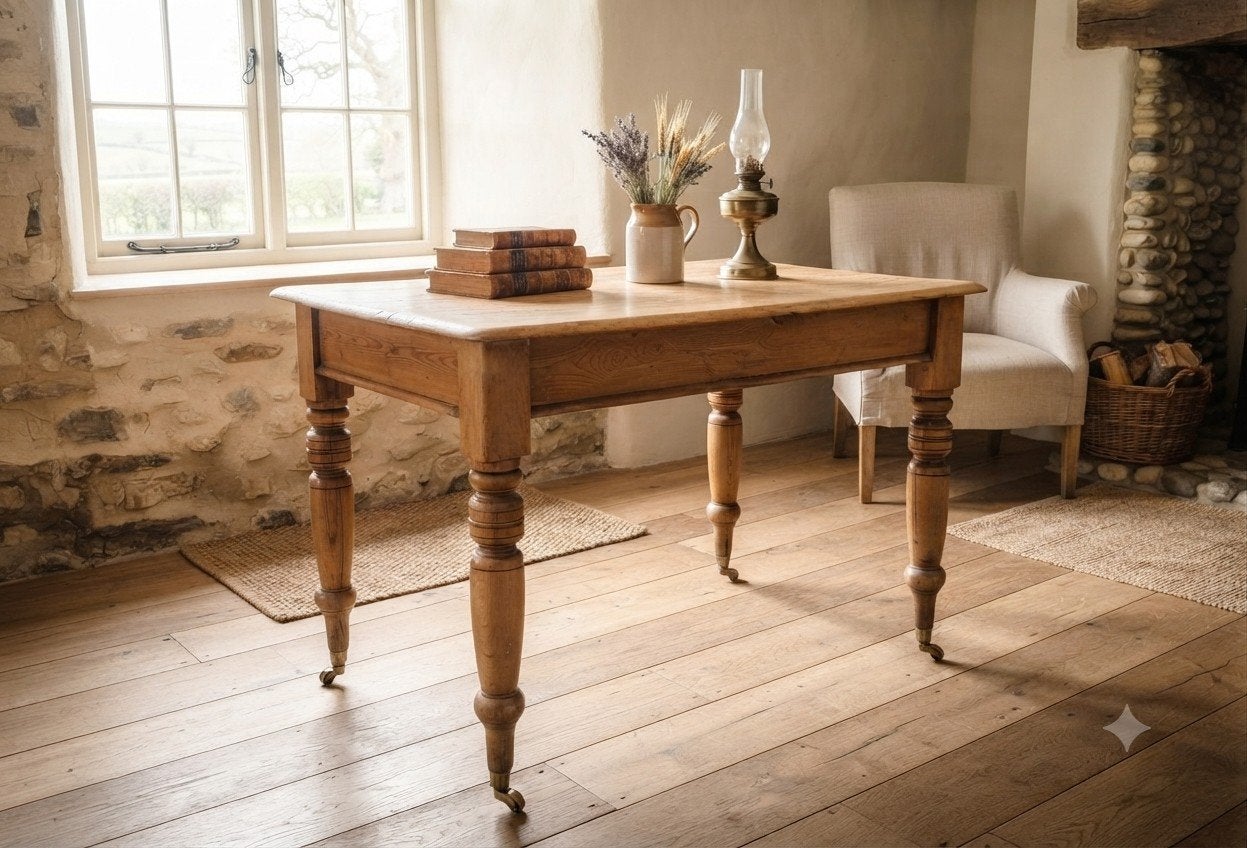 Rustiek landelijke tafel, Antiek en Kunst, Ophalen of Verzenden